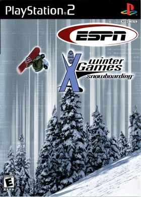 ESPN Winter X Games Snowboarding box cover front